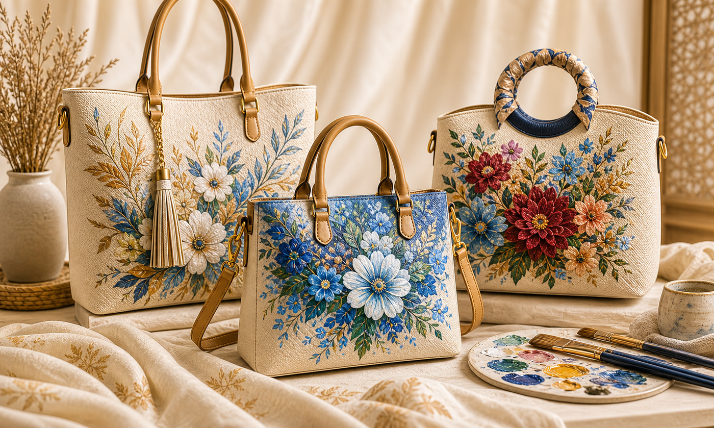 Hand-Painted Bags collection