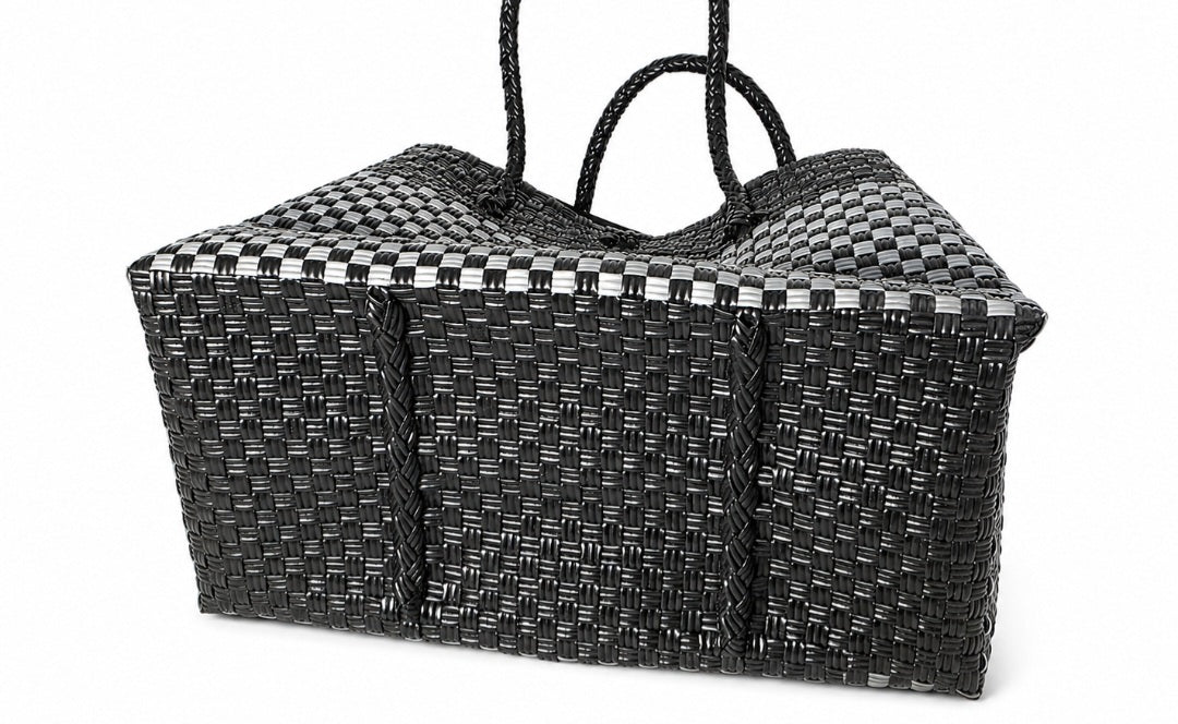 Francesca woven tote
