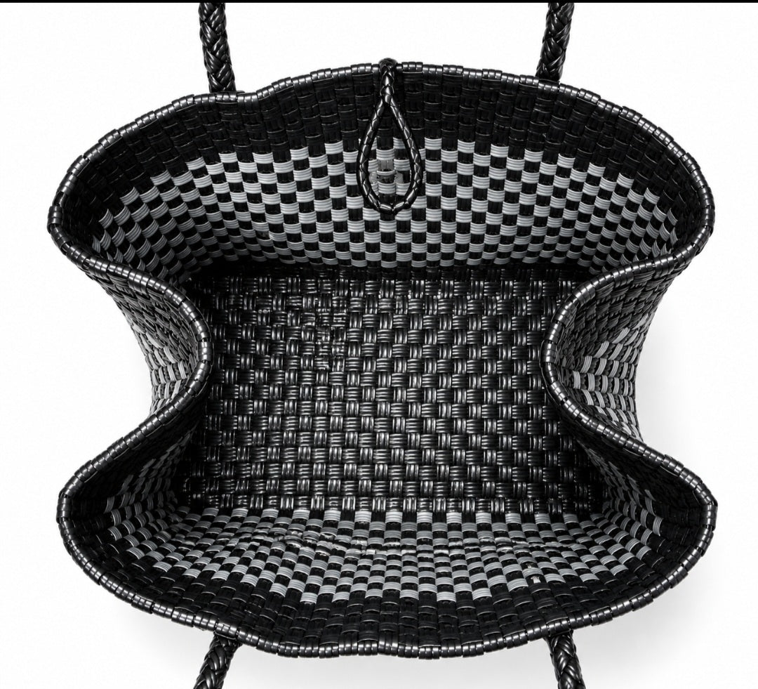 Francesca woven tote