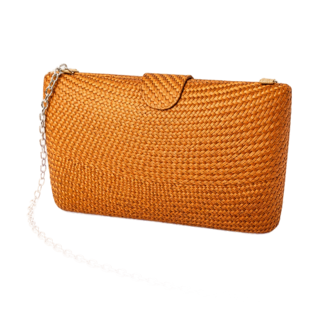 Amber Bloom clutch