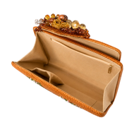 Amber Bloom clutch