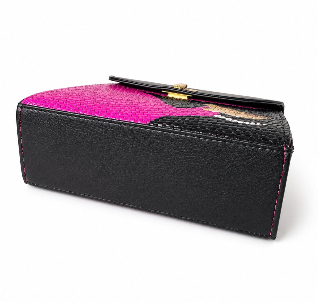 Scarlet satchel