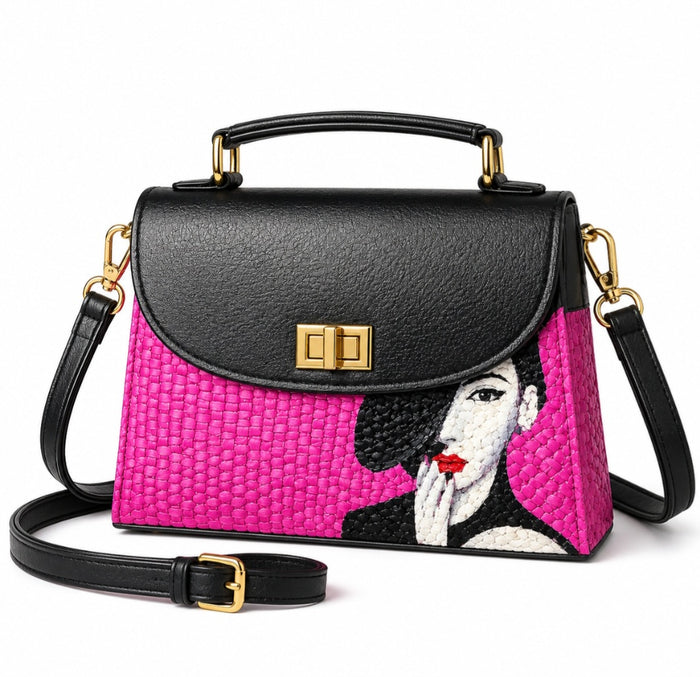 Scarlet satchel