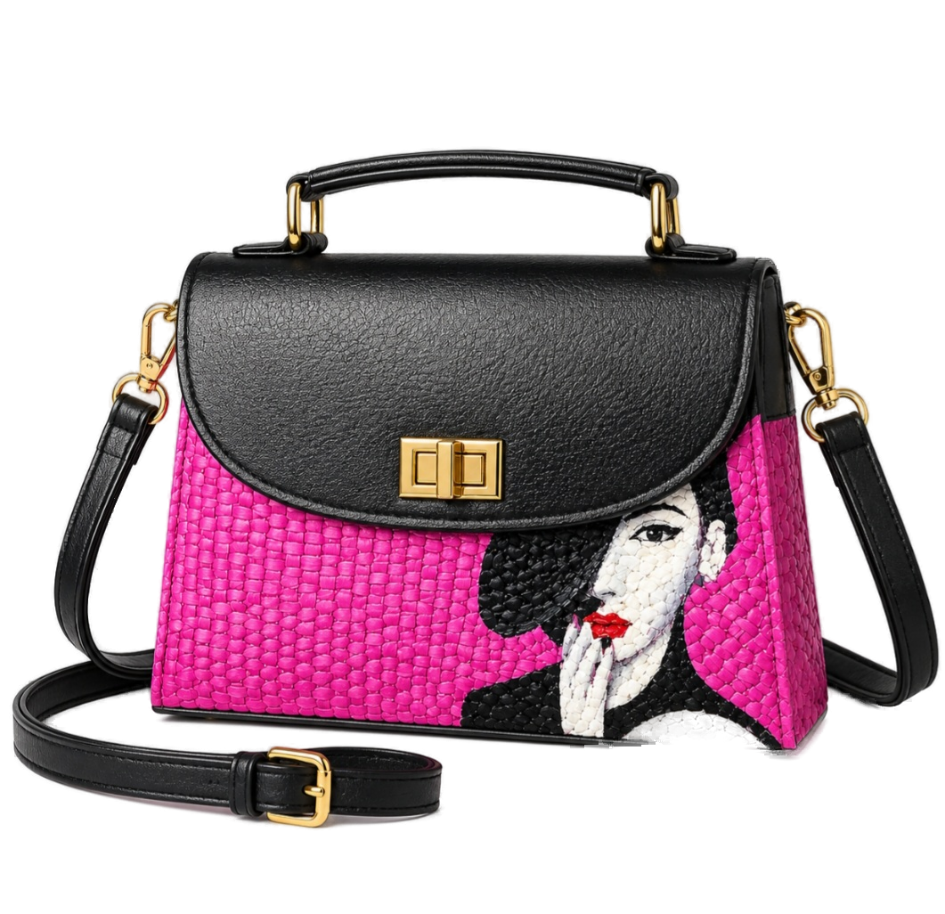 Scarlet satchel