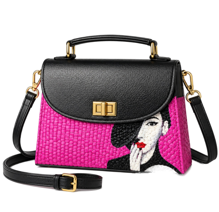 Scarlet satchel