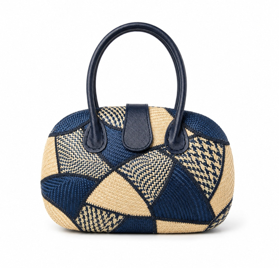 Azure Mosaic Tote