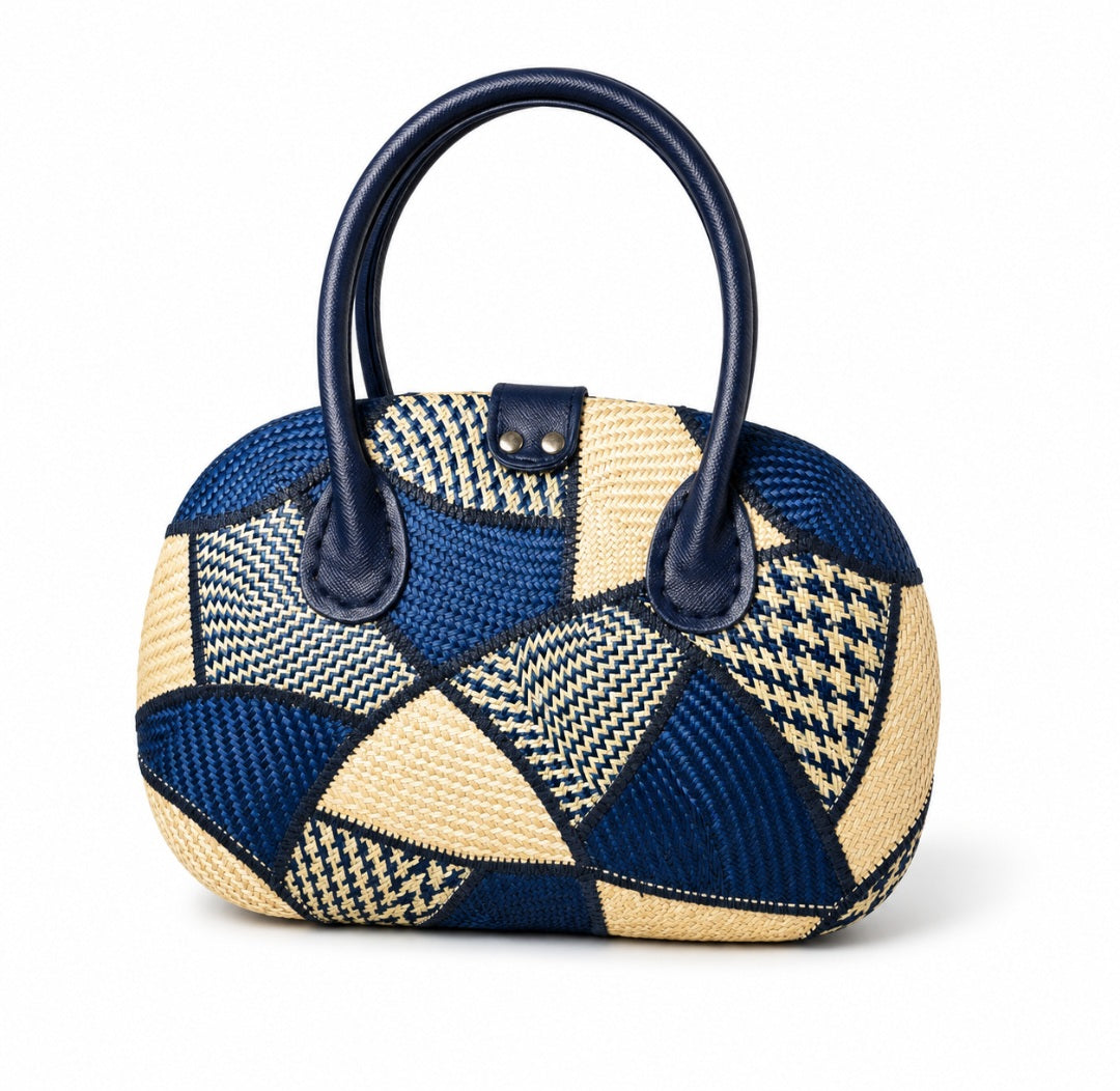 Azure Mosaic Tote