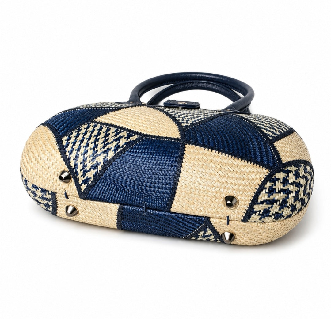 Azure Mosaic Tote