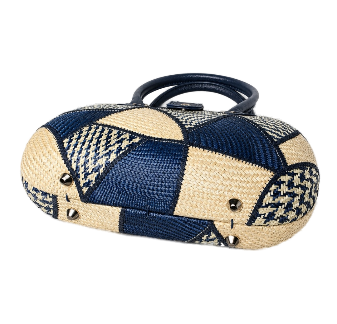 Azure Mosaic Tote