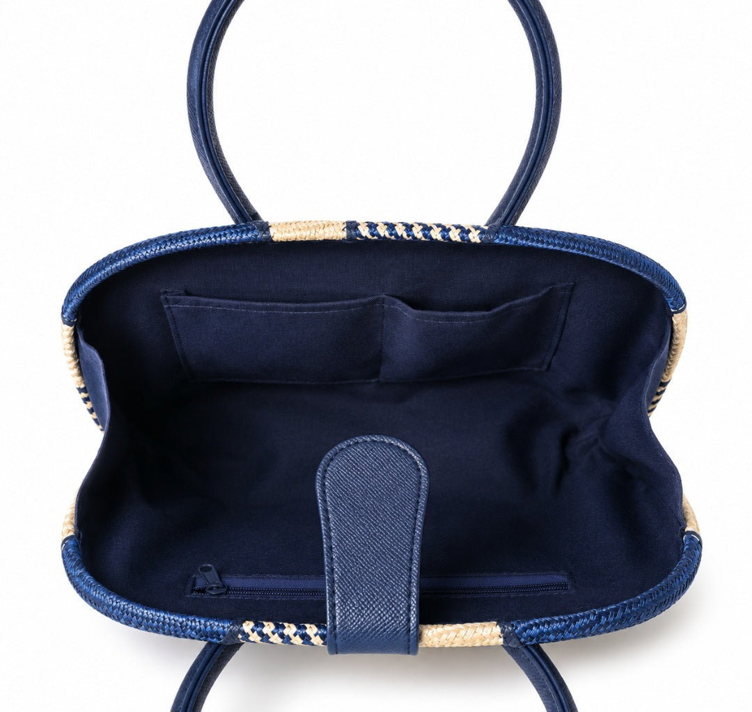 Azure Mosaic Tote